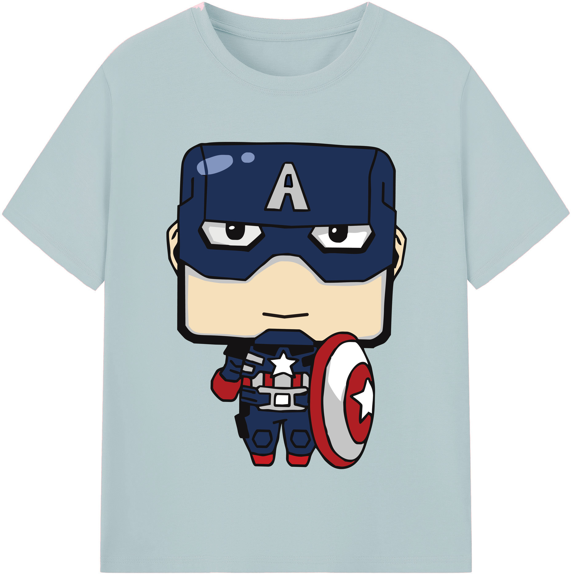 （画像用） アベンジャーズ The Avengers 綿100％半袖Tシャツ（フロントプリント）